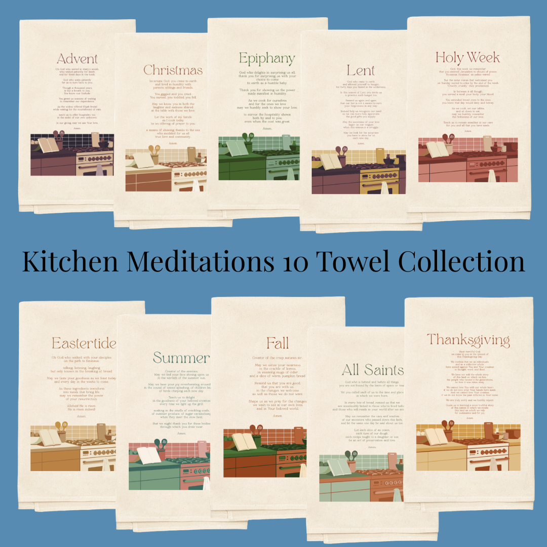 Kitchen Meditations 10 Tea Towel Collection